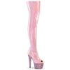 Pleaser - BEJEWELED30117 Cuissardes à plateforme - Rose Product image